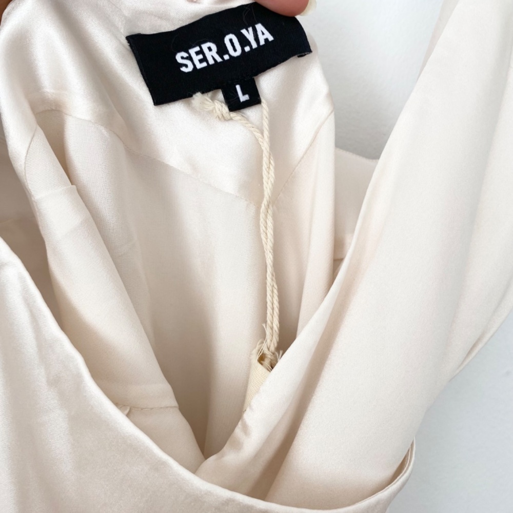 SER.O.YA silk slip dress - Picture 4 of 6